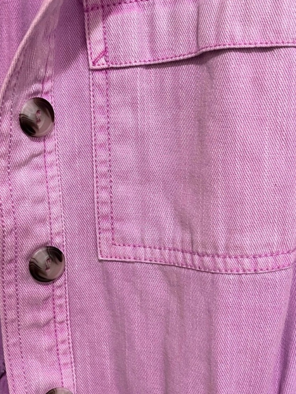 Universal Thread Pink Tie-Waist Utility Jumpsuit Size 6 - Picture 3 of 4